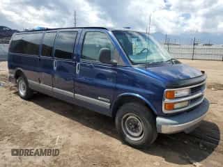 2001 Chevrolet Express с VIN 1GAGG29RX11129410, выставлен на аукционе Copart как лот 59819275 с пробегом 140 295 миль миль и Чистый • Clean title. История ставок и продаж доступна на DreamBid. Изображение 4.