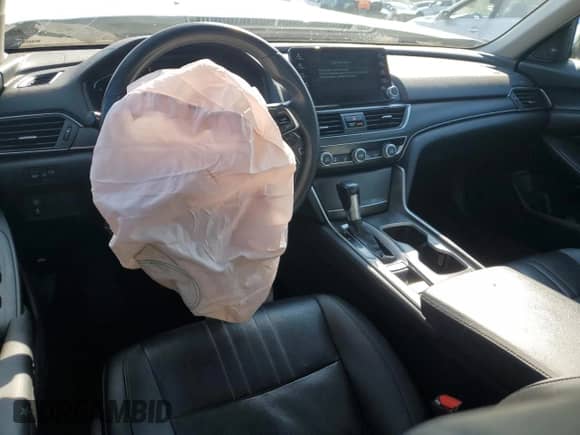 2019 Honda Accord EX-L with VIN 1HGCV1F50KA081409, listed as a Copart auction lot 80119625 with 108,989 mi miles and Salvage title. Bid and sale history available at DreamBid. Image 8.