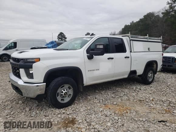 2020 Chevrolet Silverado 2500HD Work Truck z VIN 1GC5WLE75LF298123, wystawiony jako Copart lot #42574585 z przebiegiem 191 038 mil mil oraz Czysty tytuł • Clean title. Historia ofert i sprzedaży dostępna na DreamBid. Obrazek 1.