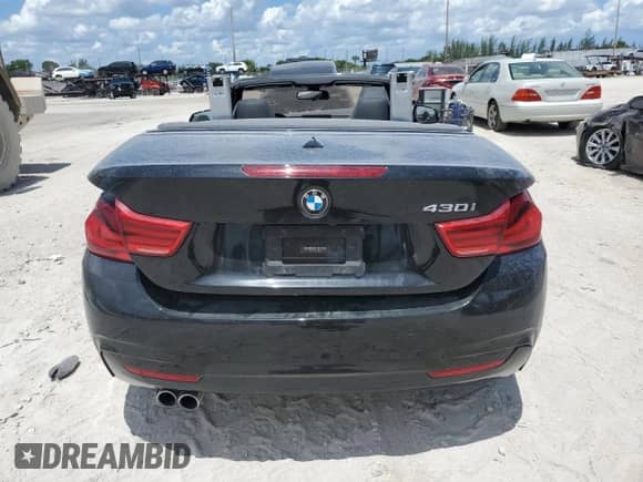 2018 BMW 4 Series 430i with VIN WBA4Z1C50JEC70399, listed as a Copart auction lot 69543475 with Not provided miles and Salvage title. Bid and sale history available at DreamBid. Image 6.