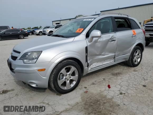 2015 Chevrolet Captiva Sport LTZ with VIN 3GNAL4EK6FS501898, listed as a Copart auction lot 68293794 with 102,095 mi miles and Salvage title. Bid and sale history available at DreamBid. Image 1.