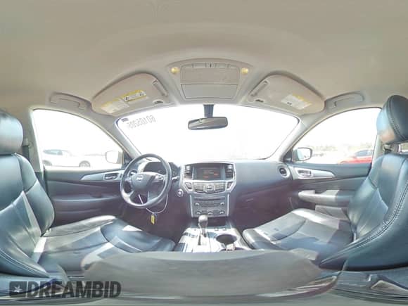 2018 Nissan Pathfinder Platinum with VIN 5N1DR2MM6JC621416, listed as a Copart auction lot 60105205 with 86,489 mi miles and Salvage title. Bid and sale history available at DreamBid. Image 15.