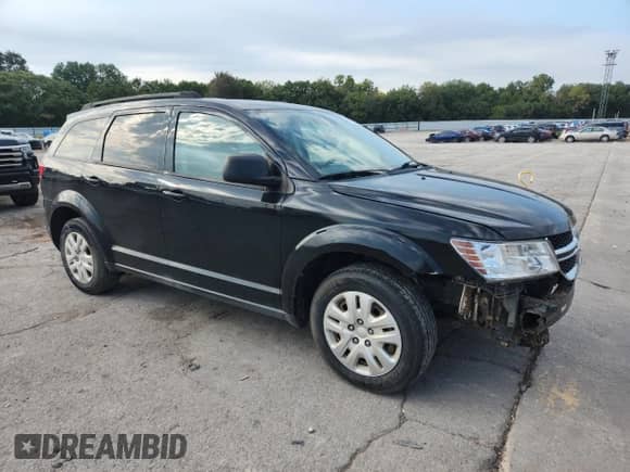 2018 Dodge Journey SE with VIN 3C4PDCAB9JT171032, listed as a Copart auction lot 81775625 with 163,038 mi miles and Salvage title. Bid and sale history available at DreamBid. Image 4.