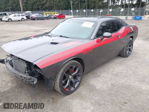 2014 Dodge Challenger R/T Plus with VIN 2C3CDYBT1EH177266, listed as a IAAI auction lot 41798977 with 109,489 mi miles and . Bid and sale history available at DreamBid. Image 2.