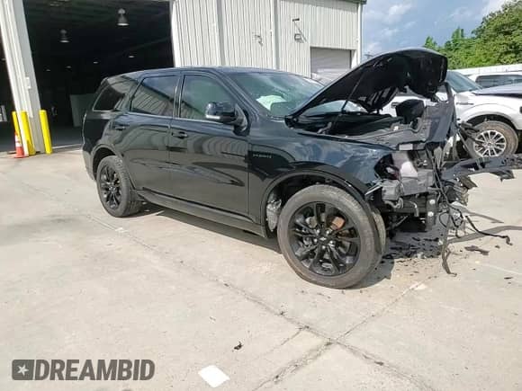 2020 Dodge Durango R/T with VIN 1C4SDHCT3LC393741, listed as a Copart auction lot 56969185 with Not provided miles and Salvage title. Bid and sale history available at DreamBid. Image 14.