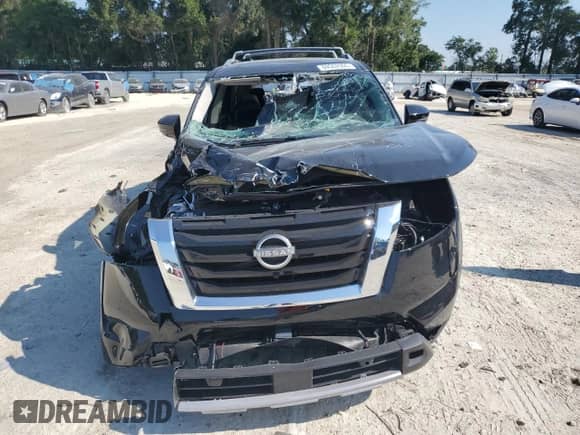 2025 Nissan Pathfinder SL с VIN 5N1DR3CB6SC216244, выставлен на аукционе Copart как лот 69562905 с пробегом 6 483 миль миль и На запчасти • Non repairable. История ставок и продаж доступна на DreamBid. Изображение 5.