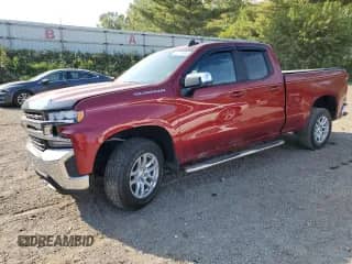 2019 Chevrolet Silverado 1500 LT with VIN 1GCRYDED7KZ169840, listed as a Copart auction lot 81121695 with 76,678 mi miles and Clean title. Bid and sale history available at DreamBid. Image 1.