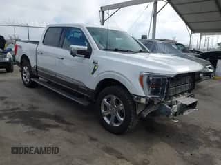 2021 Ford F-150 XL with VIN 1FTFW1ED6MFC89320, listed as a IAAI auction lot 43139349 with 111,646 mi miles and . Bid and sale history available at DreamBid. Image 1.