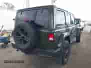 2022 Jeep Wrangler Unlimited Sahara with VIN 1C4HJXEN1NW262627, listed as a IAAI auction lot 42082719 with 22,051 mi miles and . Bid and sale history available at DreamBid. Image 4.