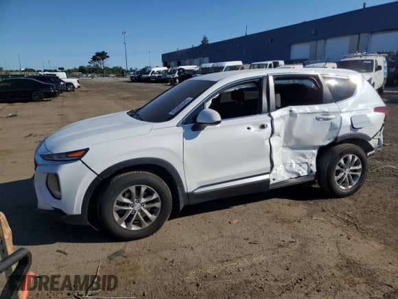 2020 Hyundai Santa Fe SE z VIN 5NMS2CAD3LH284282, wystawiony jako Copart lot #65505645 z przebiegiem 47 716 mil mil oraz Nie do naprawy • Non repairable. Historia ofert i sprzedaży dostępna na DreamBid. Obrazek 1.