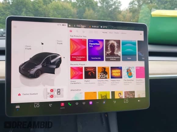 2022 Tesla Model Y Long Range z VIN 7SAYGDEE9NA018029, wystawiony jako IAAI lot #43211378 z przebiegiem 59 492 mil mil oraz . Historia ofert i sprzedaży dostępna na DreamBid. Obrazek 19.