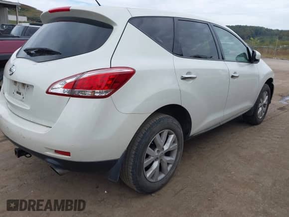 2011 Nissan Murano SV with VIN JN8AZ1MU3BW055110, listed as a IAAI auction lot 43336441 with 194,043 mi miles and . Bid and sale history available at DreamBid. Image 4.