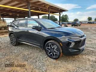 2023 Chevrolet Blazer RS z VIN 3GNKBERS9PS221417, wystawiony jako Copart lot #83887575 z przebiegiem 31 313 mil mil oraz Szkoda całkowita • Salvage title. Historia ofert i sprzedaży dostępna na DreamBid. Obrazek 4.