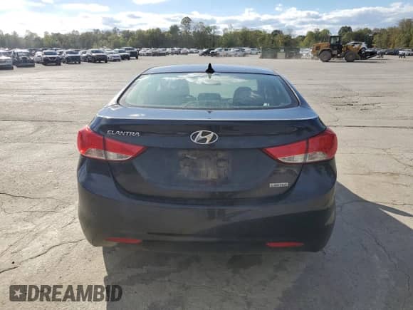 2013 Hyundai Elantra GLS with VIN 5NPDH4AE2DH301714, listed as a Copart auction lot 85673825 with 150,209 mi miles and Salvage title. Bid and sale history available at DreamBid. Image 6.