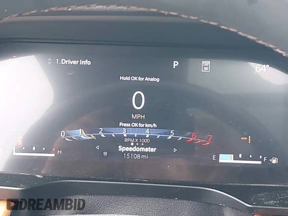 2023 Jeep Grand Cherokee Summit Reserve with VIN 1C4RJKET9P8725689, listed as a IAAI auction lot 42120583 with 15,108 mi miles and . Bid and sale history available at DreamBid. Image 7.