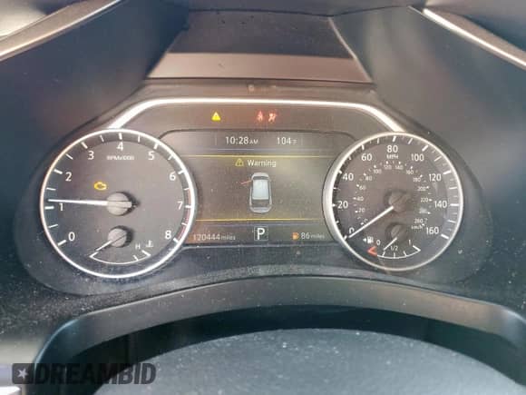 2016 Nissan Murano Platinum with VIN 5N1AZ2MG3GN160542, listed as a Copart auction lot 84903875 with 120,444 mi miles and Salvage title. Bid and sale history available at DreamBid. Image 9.