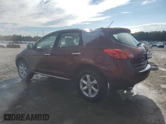 2009 Nissan Murano SL z VIN JN8AZ18U99W014081, wystawiony jako Copart lot #81264935 z przebiegiem 190 520 mil mil oraz Szkoda całkowita • Salvage title. Historia ofert i sprzedaży dostępna na DreamBid. Obrazek 2.