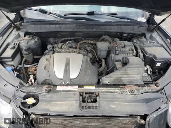 2012 Hyundai Santa Fe SE with VIN 5XYZHDAG8CG163402, listed as a Copart auction lot 65803865 with 201,197 mi miles and Salvage title. Bid and sale history available at DreamBid. Image 11.
