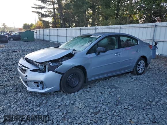 2022 Subaru Impreza with VIN 4S3GKAB62N3601108, listed as a Copart auction lot 67909505 with 57,395 mi miles and Salvage title. Bid and sale history available at DreamBid. Image 1.