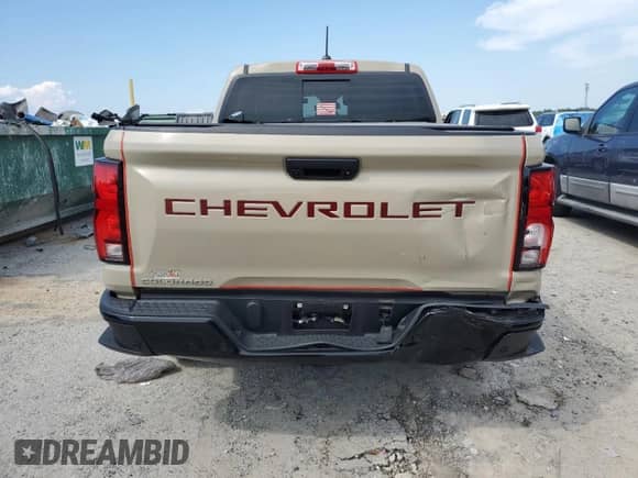 2023 Chevrolet Colorado 4WD Z71 с VIN 1GCPTDEK0P1173903, выставлен на аукционе Copart как лот 81051785 с пробегом 45 154 миль миль и Списание • Salvage title. История ставок и продаж доступна на DreamBid. Изображение 6.