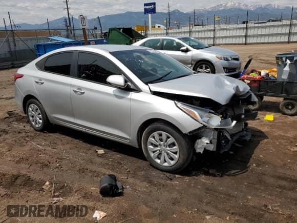2021 Hyundai Accent SE с VIN 3KPC24A66ME151682, выставлен на аукционе Copart как лот 59195685 с пробегом 36 322 миль миль и Списание • Salvage title. История ставок и продаж доступна на DreamBid. Изображение 4.