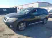 2013 Nissan Pathfinder SV with VIN 5N1AR2MN6DC646946, listed as a IAAI auction lot 43372995 with 47,654 mi miles and . Bid and sale history available at DreamBid. Image 2.