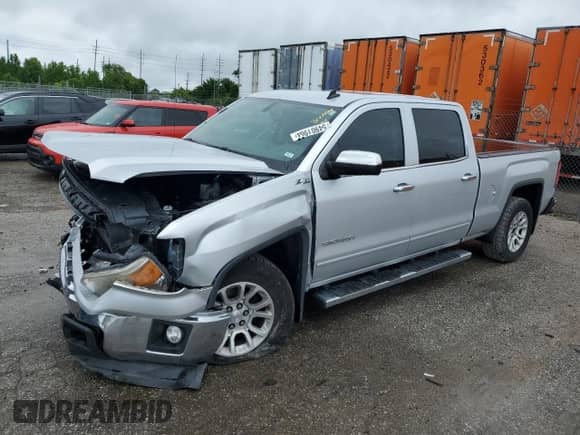2014 GMC Sierra 1500 SLE z VIN 3GTU2UEC3EG122263, wystawiony jako Copart lot #54901964 z przebiegiem 125 038 mil mil oraz Szkoda całkowita • Salvage title. Historia ofert i sprzedaży dostępna na DreamBid. Obrazek 1.