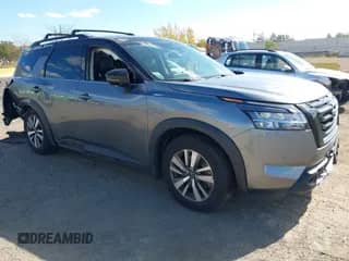 2024 Nissan Pathfinder SL с VIN 5N1DR3CC3RC265162, выставлен на аукционе IAAI как лот 43325560 с пробегом 9 166 миль миль и . История ставок и продаж доступна на DreamBid. Изображение 1.