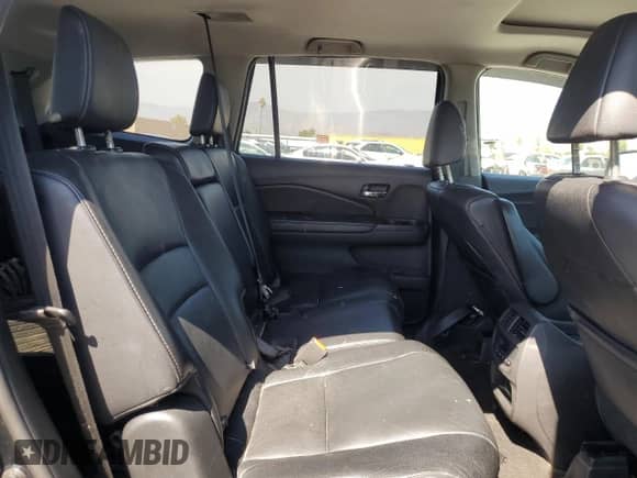 2017 Honda Pilot EX-L with VIN 5FNYF5H68HB047149, listed as a Copart auction lot 73591384 with 112,458 mi miles and Salvage title. Bid and sale history available at DreamBid. Image 11.