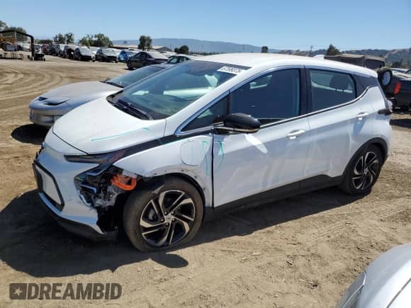 2022 Chevrolet Bolt EV 2LT с VIN 1G1FX6S0XN4134383, выставлен на аукционе Copart как лот 67599375 с пробегом 13 990 миль миль и Списание • Salvage title. История ставок и продаж доступна на DreamBid. Изображение 1.