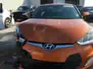 2015 Hyundai Veloster with VIN KMHTC6AD3FU219198, listed as a Copart auction lot 81516035 with 77,510 mi miles and Salvage title. Bid and sale history available at DreamBid. Image 13.