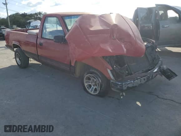 1989 GMC Sierra 1500 z VIN 1GTDC14K5KE501207, wystawiony jako Copart lot #82004945 z przebiegiem 59 412 mil mil oraz Szkoda całkowita • Salvage title. Historia ofert i sprzedaży dostępna na DreamBid. Obrazek 4.
