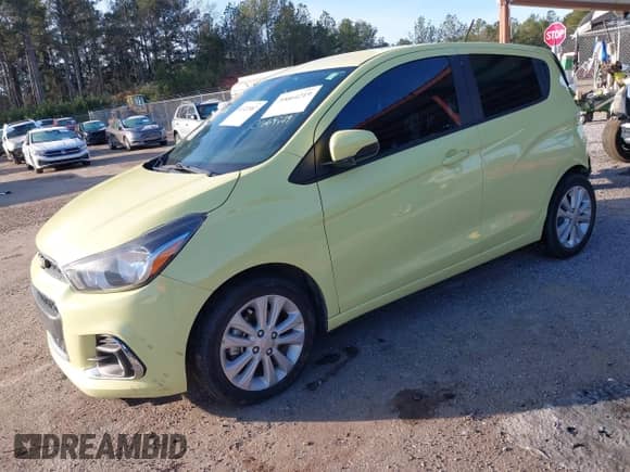2018 Chevrolet Spark LT with VIN KL8CD6SAXJC440553, listed as a IAAI auction lot 41322587 with 48,653 mi miles and . Bid and sale history available at DreamBid. Image 2.