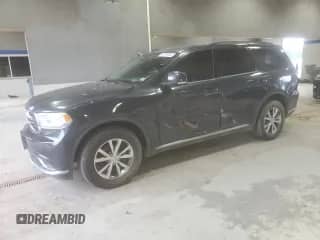 2016 Dodge Durango Limited with VIN 1C4RDHDG2GC361305, listed as a Copart auction lot 84758855 with 180,007 mi miles and Clean title. Bid and sale history available at DreamBid. Image 1.