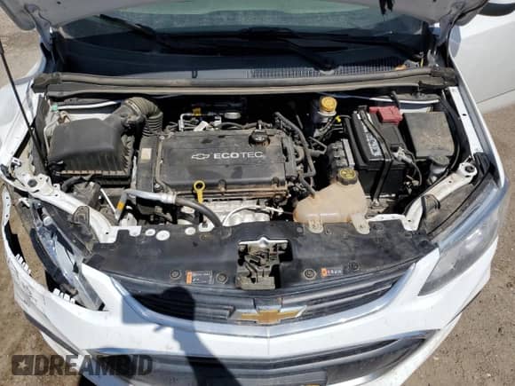 2018 Chevrolet Sonic LS with VIN 1G1JB5SH5J4104808, listed as a Copart auction lot 54892665 with 53,746 mi miles and Salvage title. Bid and sale history available at DreamBid. Image 13.