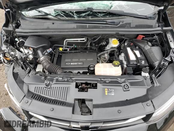 2020 Chevrolet Trax Premier with VIN 3GNCJRSB1LL224602, listed as a Copart auction lot 55843155 with 50,396 mi miles and Salvage title. Bid and sale history available at DreamBid. Image 12.