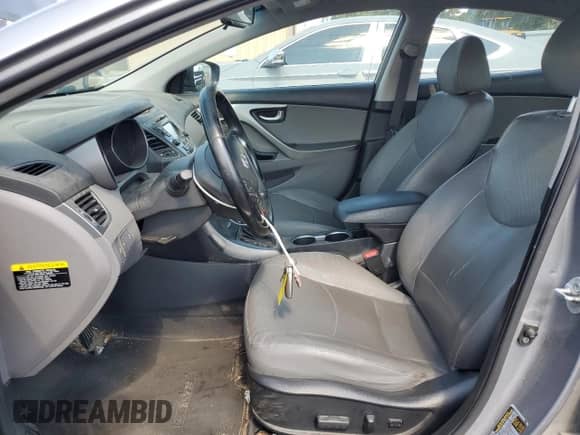 2016 Hyundai Elantra Limited with VIN KMHDH4AE5GU502478, listed as a Copart auction lot 81448915 with 176,936 mi miles and Salvage title. Bid and sale history available at DreamBid. Image 7.