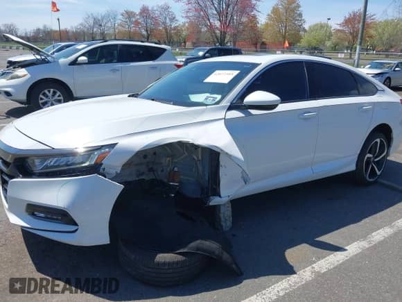 2019 Honda Accord Sport with VIN 1HGCV2F37KA016576, listed as a IAAI auction lot 42077393 with 72,047 mi miles and . Bid and sale history available at DreamBid. Image 6.