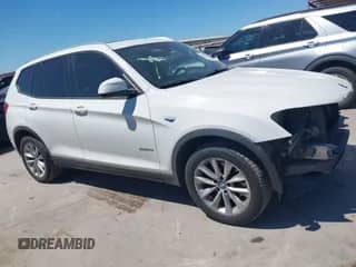 2015 BMW X3 sDrive28i with VIN 5UXWZ7C5XF0M82919, listed as a IAAI auction lot 42819199 with 149,045 mi miles and . Bid and sale history available at DreamBid. Image 1.