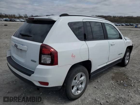 2017 Jeep Compass High Altitude with VIN 1C4NJCEB6HD102728, listed as a Copart auction lot 50896705 with 132,735 mi miles and Salvage title. Bid and sale history available at DreamBid. Image 3.