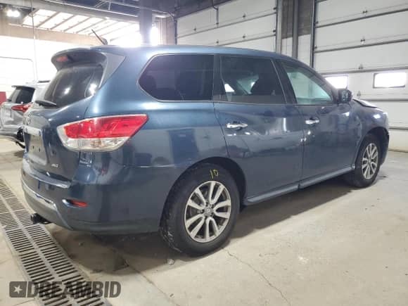 2014 Nissan Pathfinder Platinum with VIN 5N1AR2MM0EC642304, listed as a Copart auction lot 81057945 with 172,643 mi miles and Salvage title. Bid and sale history available at DreamBid. Image 3.
