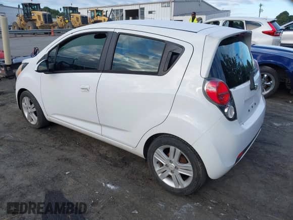 2013 Chevrolet Spark LS with VIN KL8CB6S91DC587294, listed as a IAAI auction lot 43198825 with 115,241 mi miles and . Bid and sale history available at DreamBid. Image 3.
