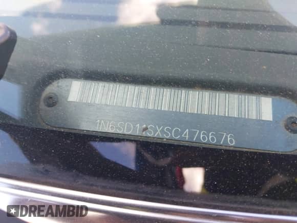 1995 Nissan Frontier с VIN 1N6SD11SXSC476676, выставлен на аукционе IAAI как лот 43444675 с пробегом 180 189 миль миль и . История ставок и продаж доступна на DreamBid. Изображение 12.