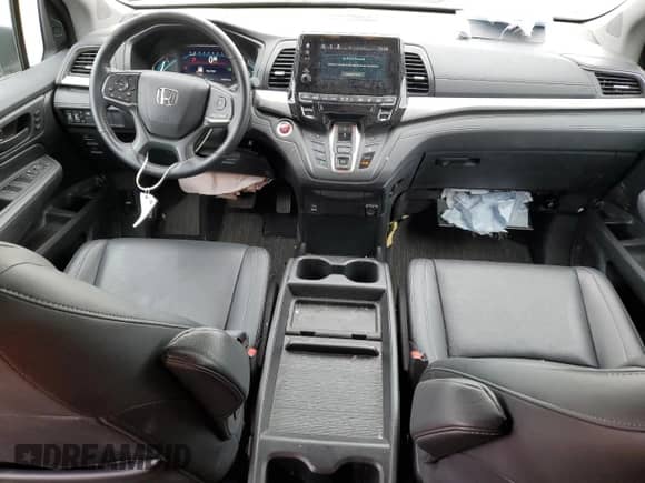 2024 Honda Odyssey EX-L с VIN 5FNRL6H60RB046551, выставлен на аукционе Copart как лот 71032835 с пробегом 14 372 миль миль и Списание • Salvage title. История ставок и продаж доступна на DreamBid. Изображение 8.