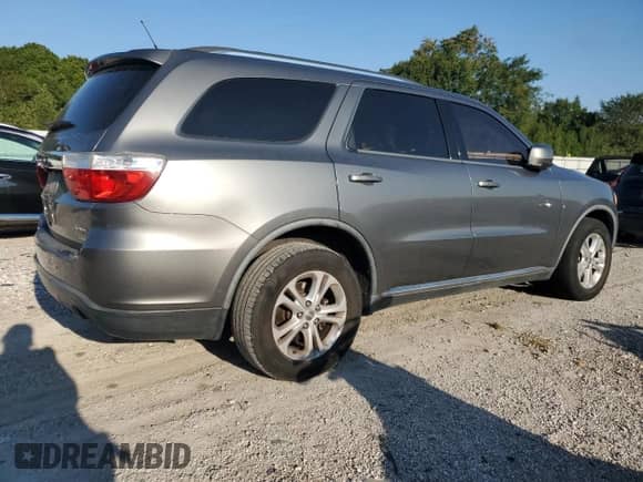 2012 Dodge Durango Crew with VIN 1C4RDHDG5CC118520, listed as a Copart auction lot 70861395 with 170,888 mi miles and Clean title. Bid and sale history available at DreamBid. Image 3.
