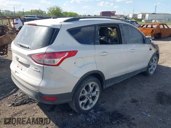 2014 Ford Escape SE with VIN 1FMCU0G95EUA29463, listed as a IAAI auction lot 43097629 with 125,495 mi miles and . Bid and sale history available at DreamBid. Image 4.