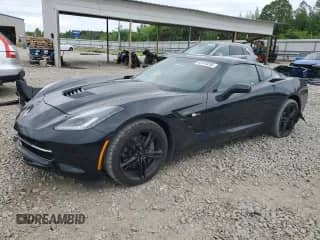 2017 Chevrolet Corvette 1LT with VIN 1G1YB2D7XH5117396, listed as a Copart auction lot 52410255 with 31,357 mi miles and Salvage title. Bid and sale history available at DreamBid. Image 1.