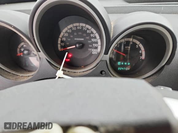 2007 Dodge Nitro SLT with VIN 1D8GT58K37W731524, listed as a Copart auction lot 71835225 with 224,711 mi miles and Salvage title. Bid and sale history available at DreamBid. Image 9.