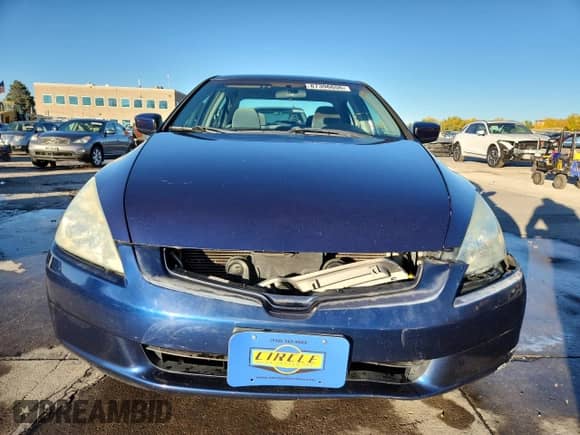 2003 Honda Accord LX with VIN 1HGCM56313A012951, listed as a Copart auction lot 87306655 with 136,675 mi miles and Salvage title. Bid and sale history available at DreamBid. Image 5.