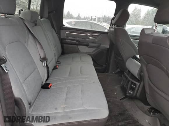 2023 Ram 1500 Big Horn with VIN 1C6SRFMT1PN547515, listed as a Copart auction lot 49818415 with 26,468 mi miles and Salvage title. Bid and sale history available at DreamBid. Image 10.